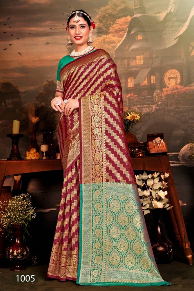 Swarn Moti Vol 4 By Saroj Designer Soft Silk Sarees Wholesale Price In Surat